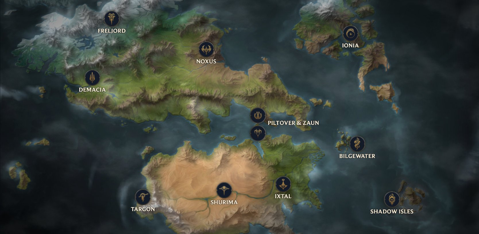 Map of Runeterra