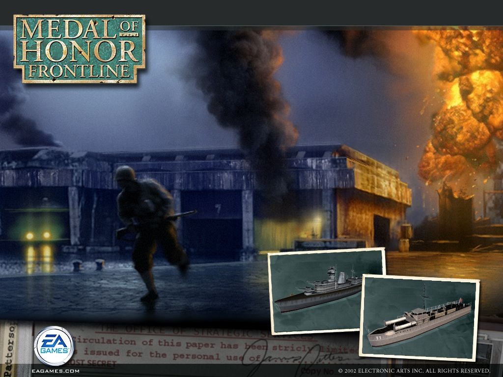 Medal of Honor: Frontline — key art